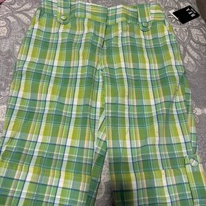 D.F.A. New York Plaid Trousers